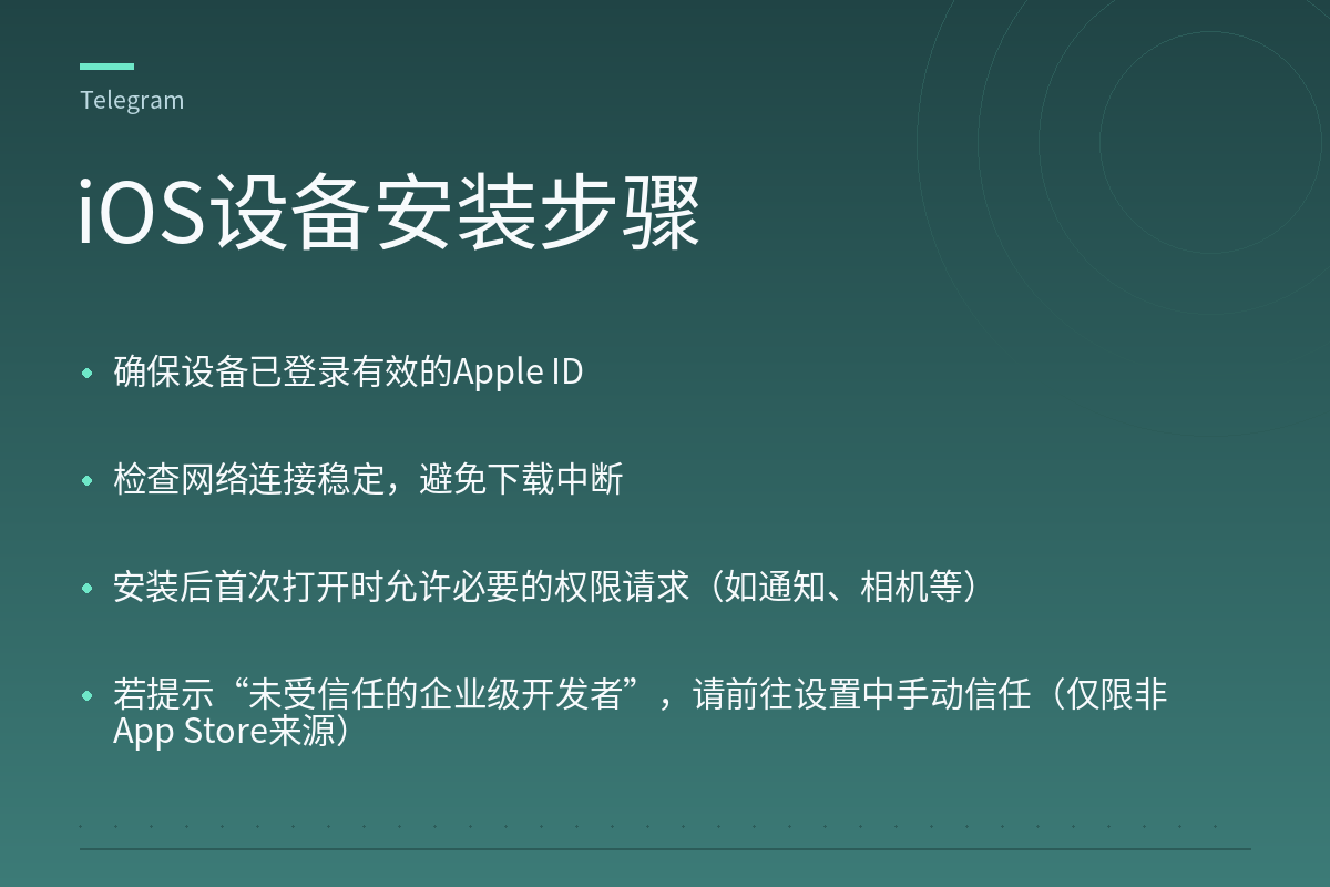 iOS设备安装步骤