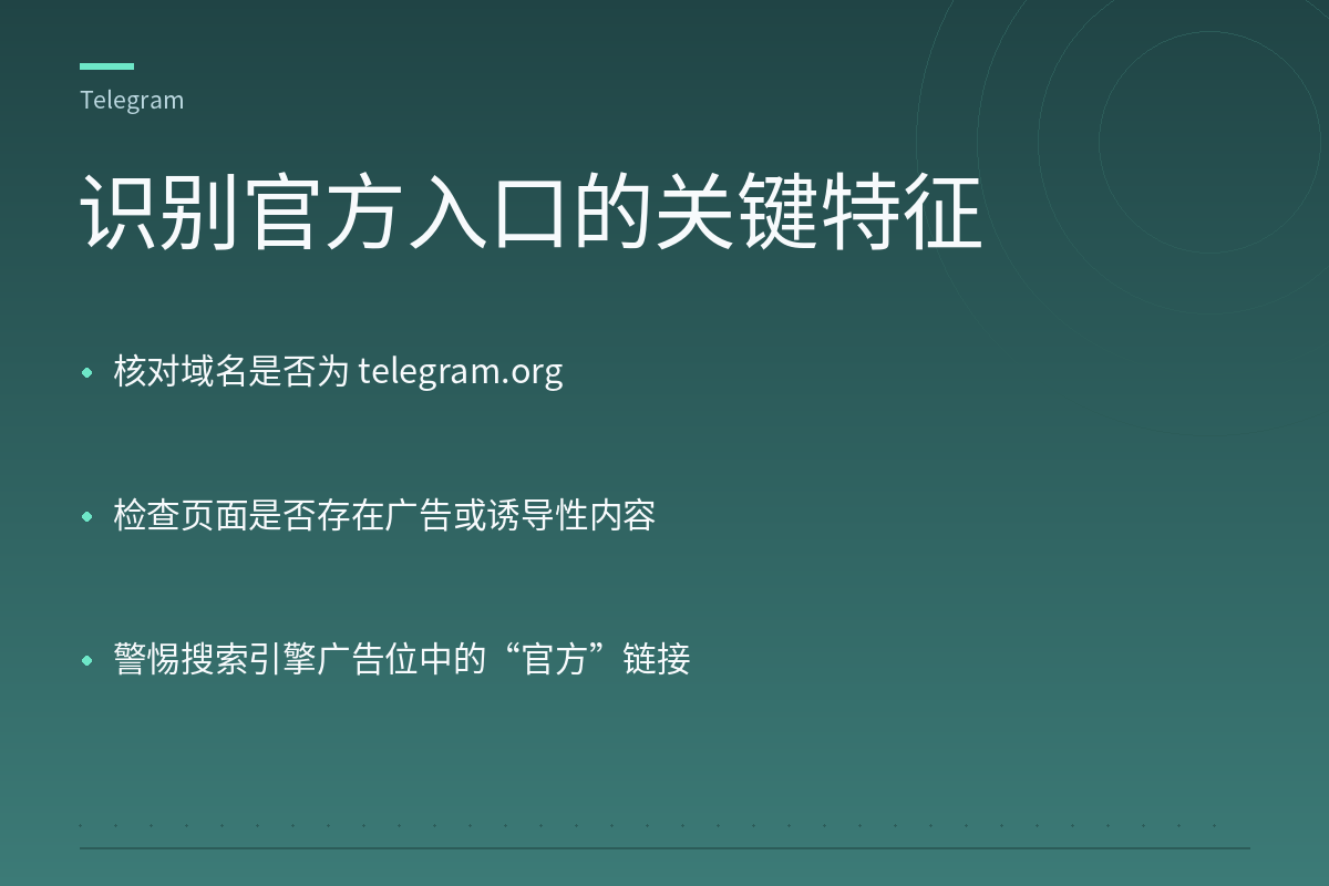 识别官方入口的关键特征