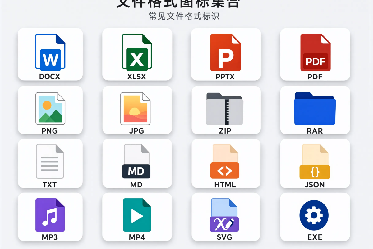 支持的文件格式与类型